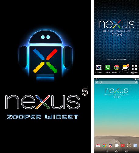 Baixar grátis Nexus 5 zooper widget apk para Android. Aplicativos para celulares e tablets.