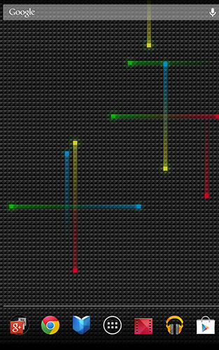 Les captures d'écran du programme Nexus revamped live wallpaper pour le portable ou la tablette Android.