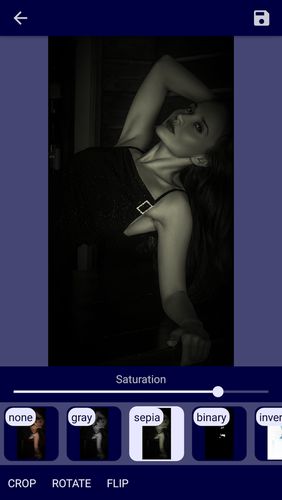 Скріншот програми Night selfie camera на Андроїд телефон або планшет.