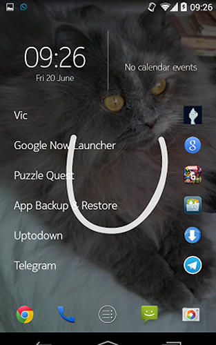 Télécharger gratuitement Z launcher pour Android. Programmes sur les portables et les tablettes.