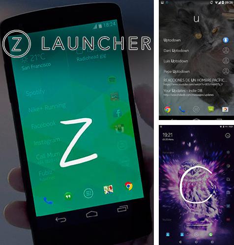 Download Z launcher for Android phones and tablets.