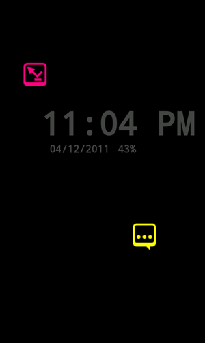 Capturas de tela do programa Picturesque lock screen em celular ou tablete Android.