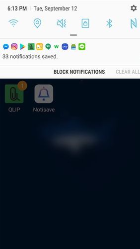 Baixar grátis Notisave - Save notifications para Android. Programas para celulares e tablets.