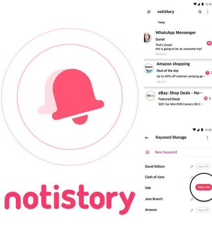 Download Notistory - All notifications at a glance for Android phones and tablets.