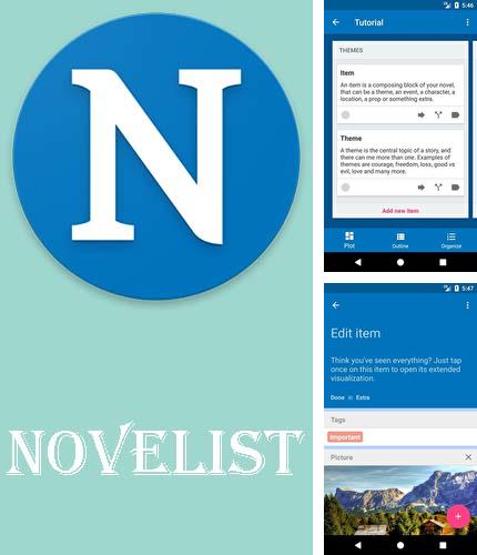 除了Bomb that task Android程序可以下载Novelist - Write your novels的Andr​​oid手机或平板电脑是免费的。