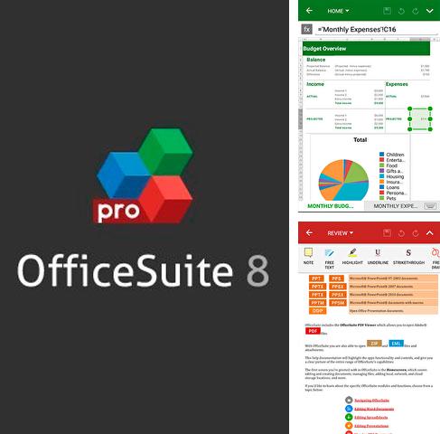 Бесплатно скачать программу OfficeSuite 8 на Андроид телефоны и планшеты.