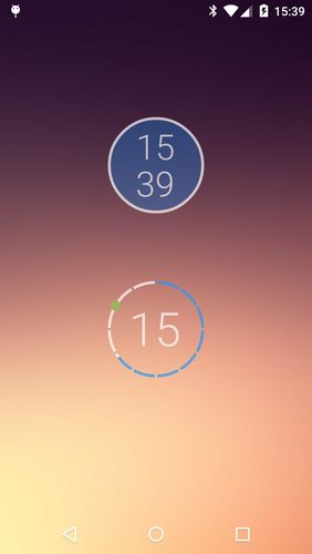 Onca clock widget