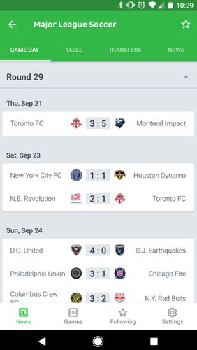 Application Onefootball - Live soccer scores pour Android, télécharger gratuitement des programmes pour les tablettes et les portables.