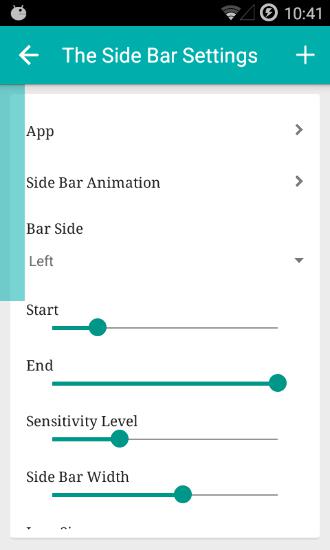 Screenshots des Programms System App Remover für Android-Smartphones oder Tablets.