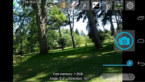 Aplicación Open camera para Android, descargar gratis programas para tabletas y teléfonos.