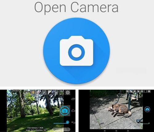 Además del programa My paid app para Android, podrá descargar Open camera para teléfono o tableta Android.