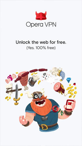 Безкоштовно скачати Opera VPN на Андроїд. Програми на телефони та планшети.
