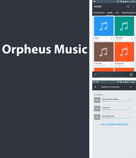 Baixar grátis Orpheus Music Player apk para Android. Aplicativos para celulares e tablets.