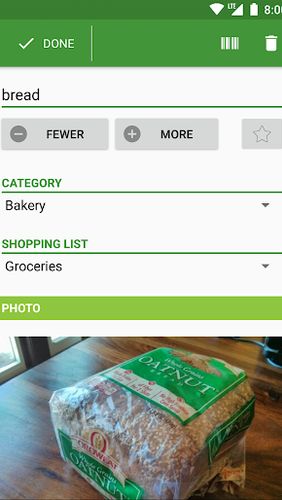 アンドロイド用のアプリOur Groceries: Shopping list 。タブレットや携帯電話用のプログラムを無料でダウンロード。