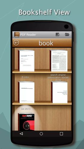 Télécharger gratuitement PDF Reader pour Android. Programmes sur les portables et les tablettes.