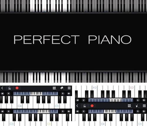 アンドロイド用のプログラム TS3 Remote のほかに、アンドロイドの携帯電話やタブレット用の Perfect Piano を無料でダウンロードできます。
