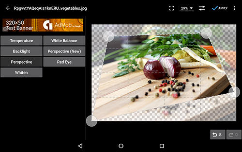 Photo editor app for Android, download programs for phones and tablets for free.