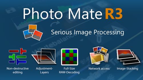 Бесплатно скачать программу Photo mate R3 на Андроид телефоны и планшеты.