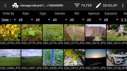 Baixar grátis Gallery - Photo album & Image editor para Android. Programas para celulares e tablets.