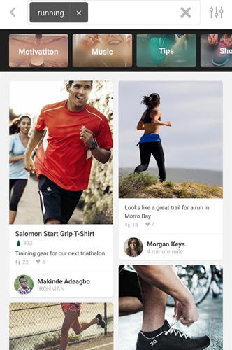 Aplicativo Pinterest para Android, baixar grátis programas para celulares e tablets.