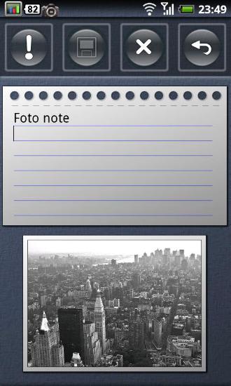 Aplicación Pocket Note para Android, descargar gratis programas para tabletas y teléfonos.