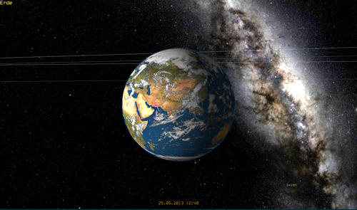 Capturas de tela do programa Pocket planets em celular ou tablete Android.