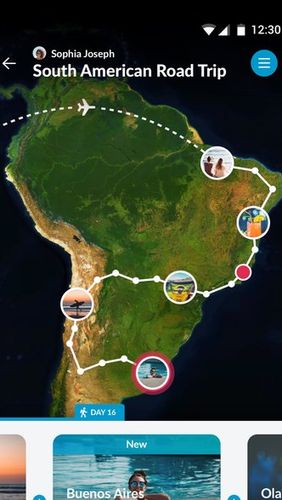 Descargar gratis Polarsteps - Travel tracker para Android. Programas para teléfonos y tabletas.