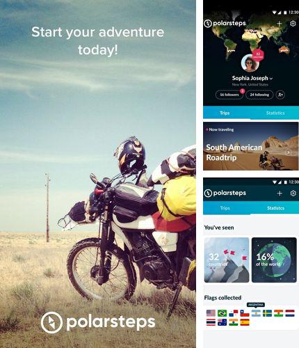 Télécharger gratuitement Polarsteps - Tracker du voyageur  pour Android. Application sur les portables et les tablettes.