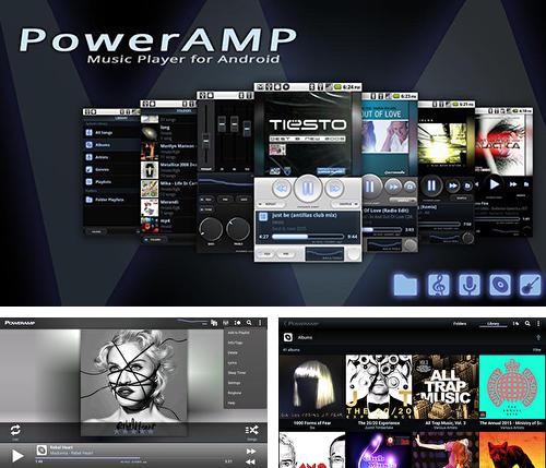 Бесплатно скачать программу Poweramp на Андроид телефоны и планшеты.