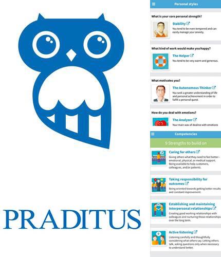 Бесплатно скачать программу Praditus: Personality test на Андроид телефоны и планшеты.