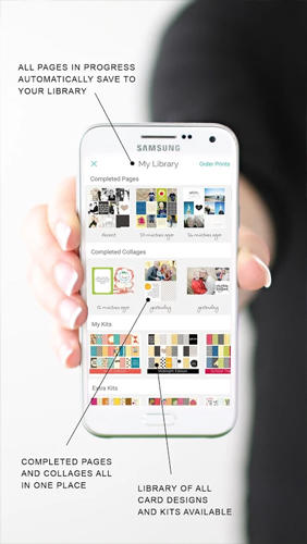 Laden Sie kostenlos Project Life: Scrapbooking für Android Herunter. Programme für Smartphones und Tablets.