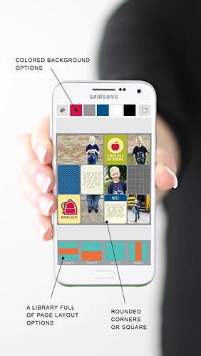 Die App Project Life: Scrapbooking für Android, Laden Sie kostenlos Programme für Smartphones und Tablets herunter.