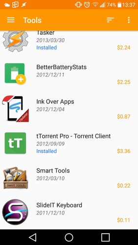 Laden Sie kostenlos Purchased apps: Restore your paid apps für Android Herunter. Programme für Smartphones und Tablets.