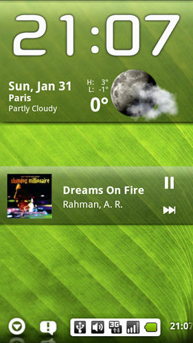 Aplicativo Pure music widget para Android, baixar grátis programas para celulares e tablets.