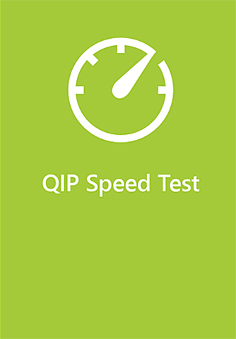 Télécharger gratuitement Qip test de vitesse  pour Android. Application sur les portables et les tablettes.