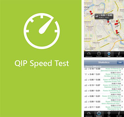 Descargar gratis Qip speed test para Android. Apps para teléfonos y tabletas.