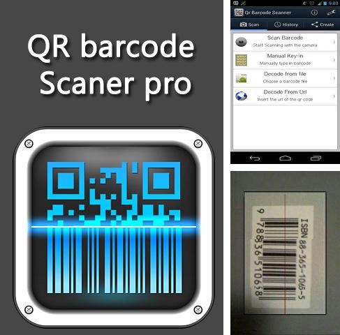 Download QR barcode scaner pro for Android phones and tablets.
