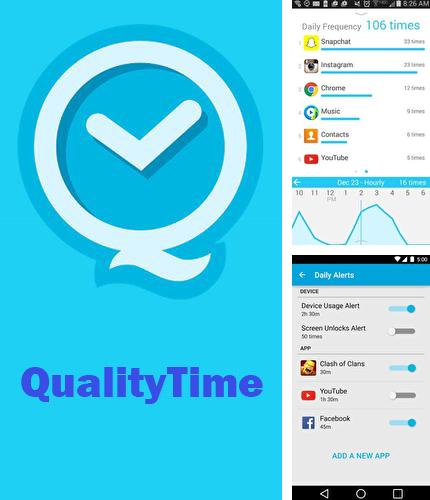Laden Sie kostenlos QualityTime - Meine Digitale Diät für Android Herunter. App für Smartphones und Tablets.