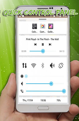 Baixar grátis Quick control dock apk para Android. Aplicativos para celulares e tablets.