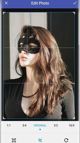 アンドロイドの携帯電話やタブレット用のプログラムQuick gallery: Beauty & protect image and video のスクリーンショット。