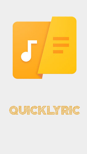 Download QuickLyric - Instant lyrics for Android phones and tablets.