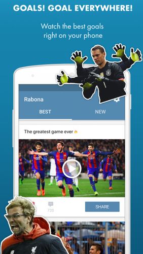 Application Rabona pour Android, télécharger gratuitement des programmes pour les tablettes et les portables.