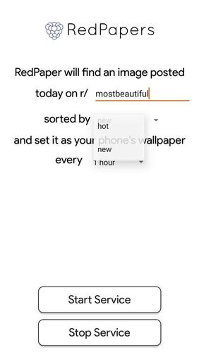 RedPapers - Auto wallpapers for reddit app for Android, download programs for phones and tablets for free.