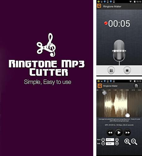 Бесплатно скачать программу Ringtone maker mp3 cutter на Андроид телефоны и планшеты.