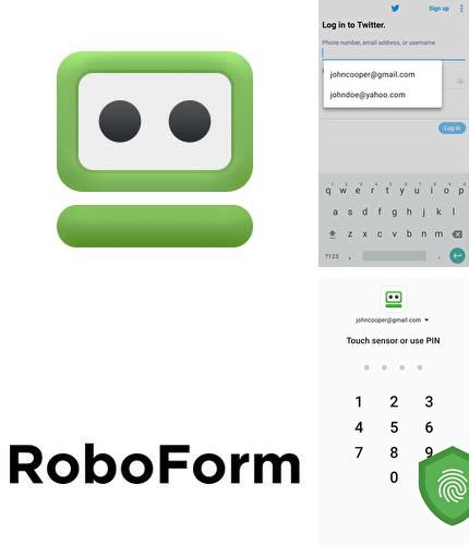 Además del programa Full screen caller X para Android, podrá descargar RoboForm password manager para teléfono o tableta Android.