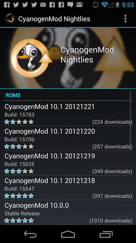 Descargar gratis ROM manager para Android. Programas para teléfonos y tabletas.