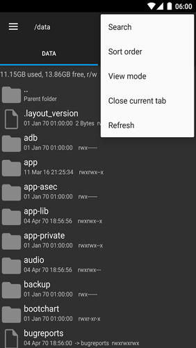 Descargar gratis Root Explorer para Android. Programas para teléfonos y tabletas.