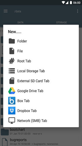 Aplicación Root Explorer para Android, descargar gratis programas para tabletas y teléfonos.