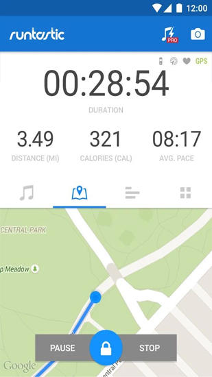 Aplicativo Runtastic: Running and Fitness para Android, baixar grátis programas para celulares e tablets.
