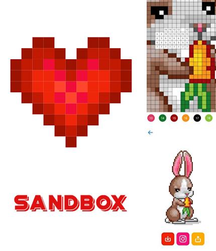 Laden Sie kostenlos Sandbox: Farben nach Nummer für Android Herunter. App für Smartphones und Tablets.